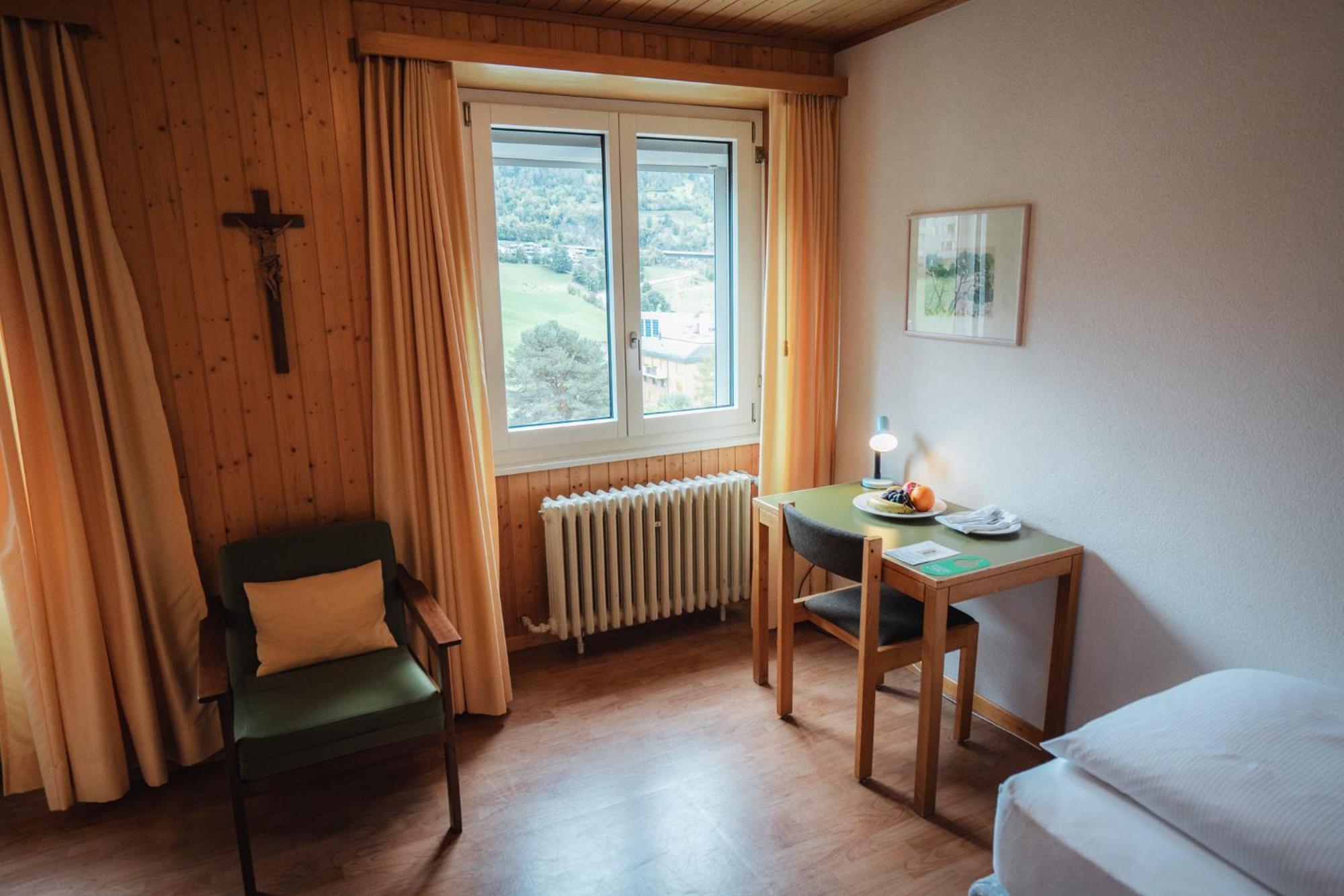 Hotel Haus Schoenstatt Contactless-Check-In Brig Exteriér fotografie